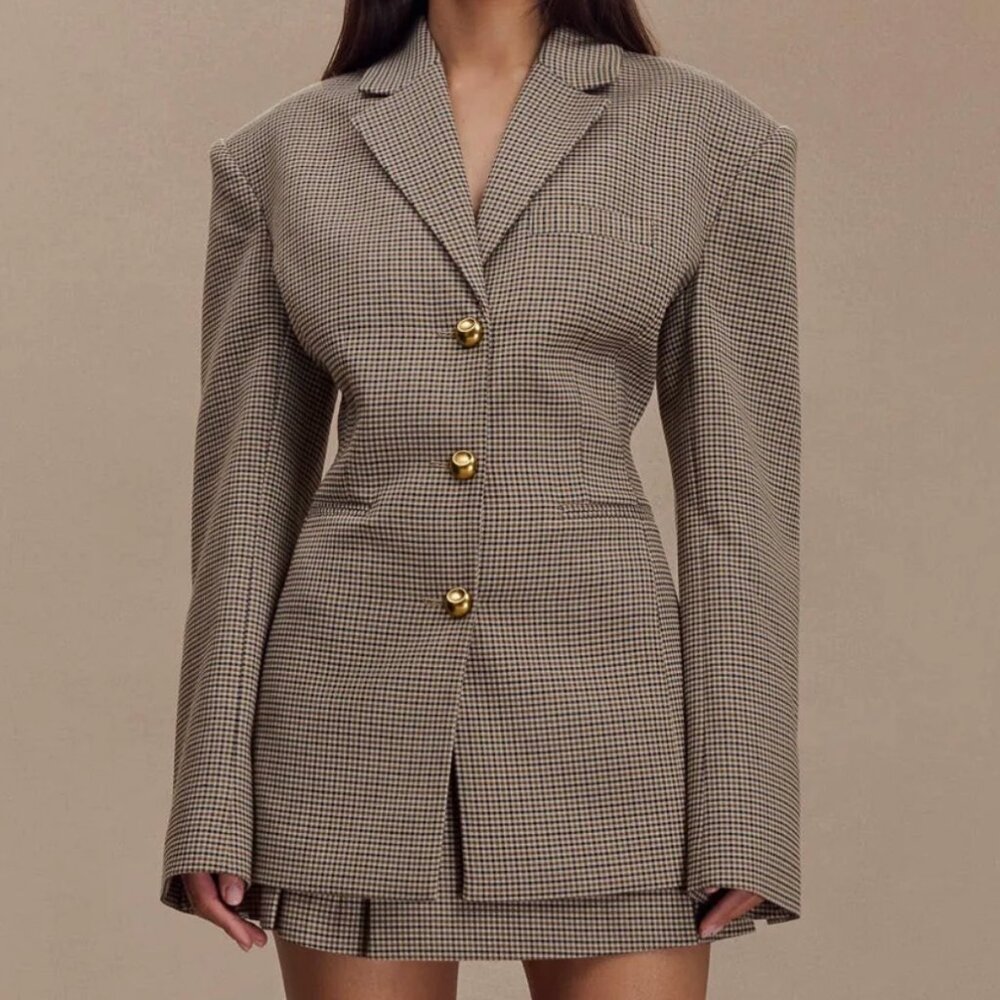 Meshki - Mila Shaped Blazer SIZE S